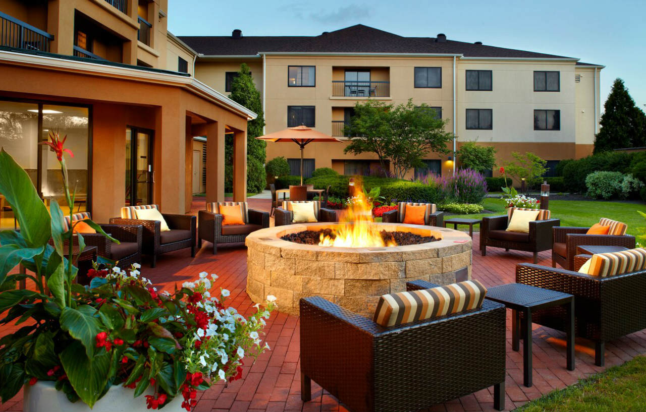 Hotel Courtyard Columbus Airport Zewnętrze zdjęcie
